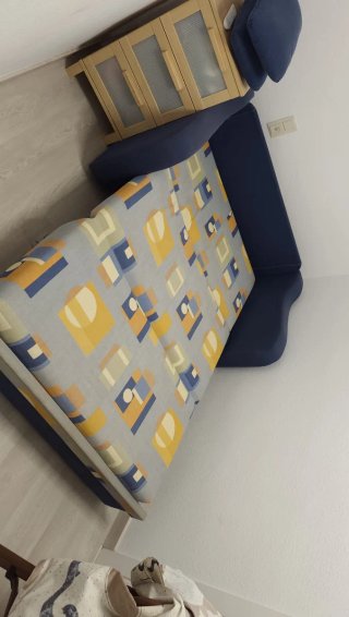 Sofá Cama 120cm Tela