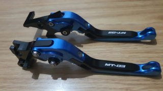 Manetas Freno Moto CNC MT-03 Ajustables