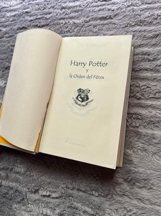 Harry Potter y la Orden del Fénix, primera edición