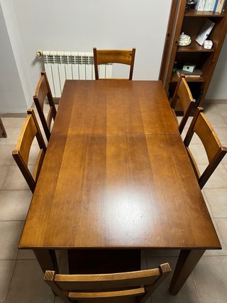 Muebles salón madera