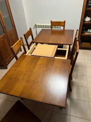Muebles salón madera
