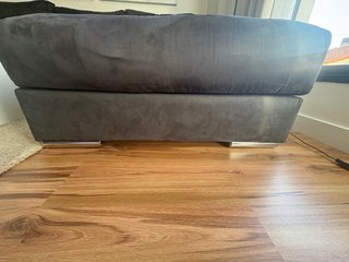 Sofá modular chaise longue gris