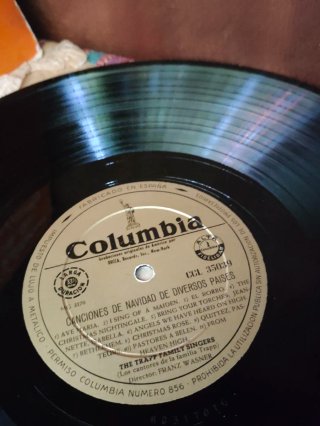 Vinilo Christmas with the Trapp Family Singers