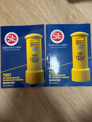 Libros test correos