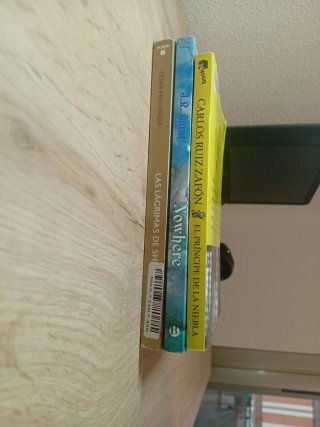 Pack de tres libros juveniles
