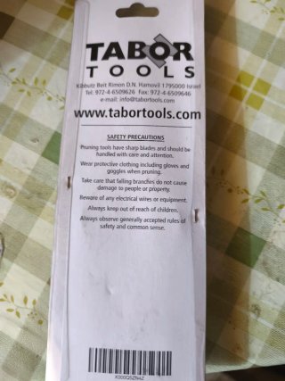 Tijeras de podar Tabor Tools