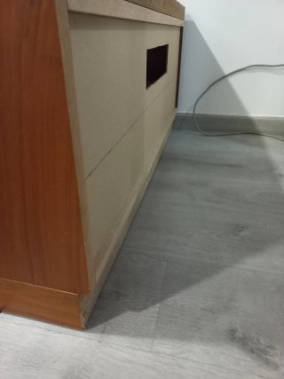Regalo mueble TV de nogal