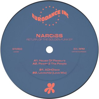 Vinilo 12 Narciss - Return of the Golden Funk EP