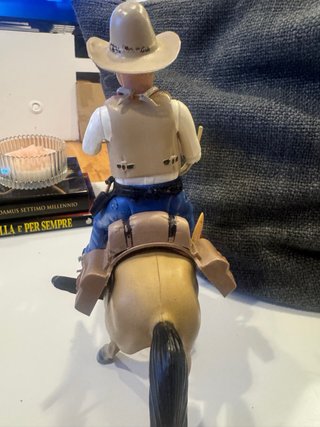 Action Figure Cowboy a Cavallo bonanza baravelli