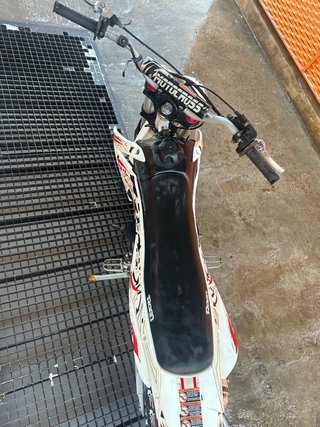 Pitbike Roan Motocross Blanca y Roja