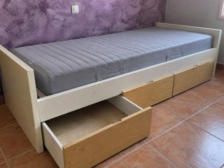 Cama nido con cajones