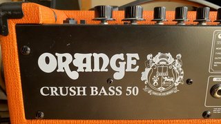 Orange Crush Bass 50W Amplifier Bass Guitar Amp