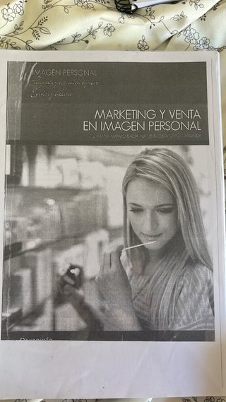 Libro marketing y venta en imagen personal