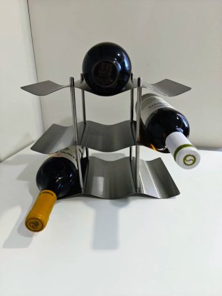 Botellero Acero Inoxidable 3 Niveles