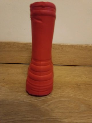 Botas de agua rojas talla 36