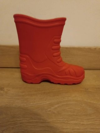 Botas de agua rojas talla 36