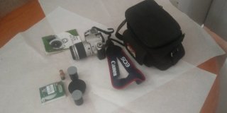 Cámara Canon EOS (de carrete)