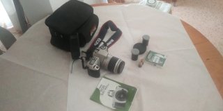 Cámara Canon EOS (de carrete)