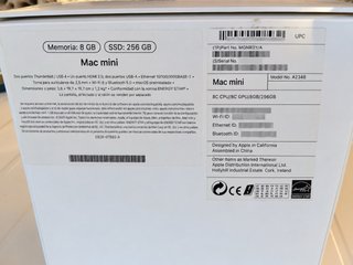 Mac mini M1 2020 8GB RAM 256GB SSD
