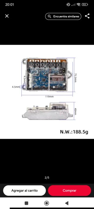 Placa Controladora Xiaomi