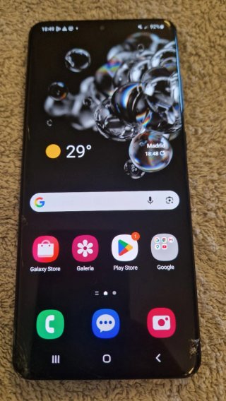 Samsung Galaxy S20 Ultra 5G Negro