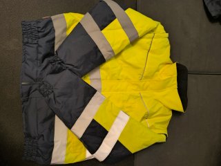 Parka convertible a chaleco Alta Visibilidad Wurth