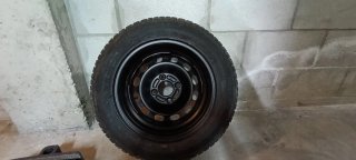Rueda repuesto + gato+herramientas Ford 4 tornillo