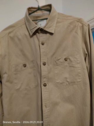 Camisa Springfield Talla M Beige