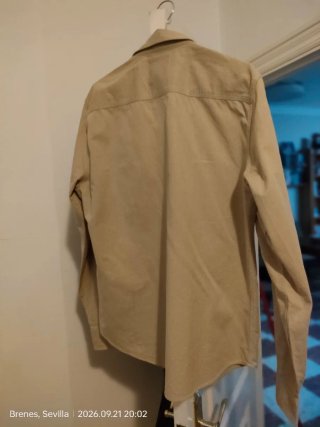 Camisa Springfield Talla M Beige