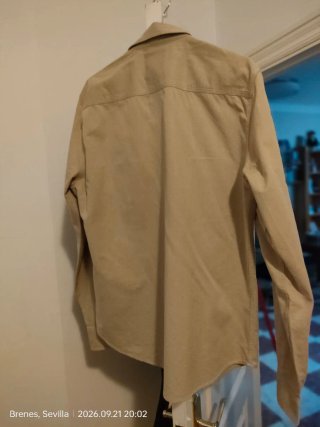 Camisa Springfield Talla M Beige