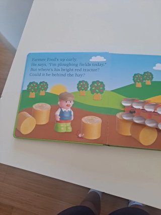 Pop-Up Peekaboo Tractor