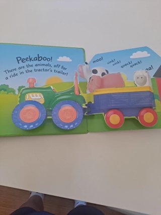 Pop-Up Peekaboo Tractor