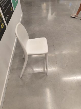 Taburete Ikea Blanco