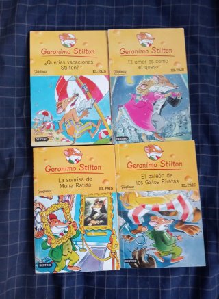 Lote libros Geronimo Stilton