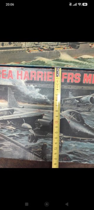 Cajas maquetas antiguas Sea Harrier FRS MK1
