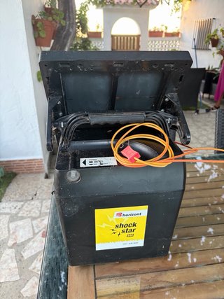 Pastor eléctrico a batería