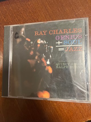 CD Ray Charles Genius + Soul = Jazz