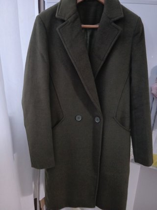 Abrigo verde mujer