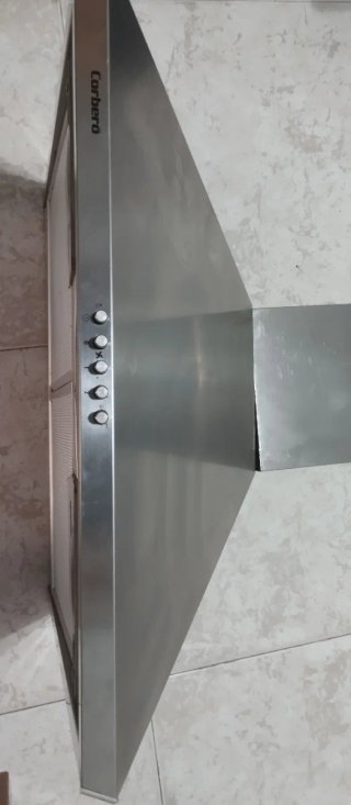 Vitrocerámica con horno y campana