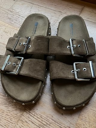 Sandalias Pull&Bear Marrones Talla 38