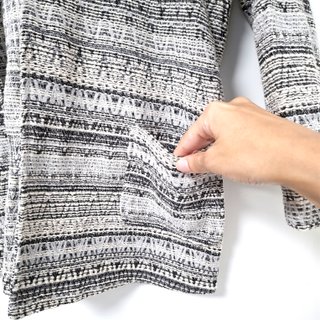 Chaqueta cárdigan punto étnico Italia TU