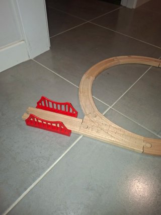 Vías de tren de madera IKEA