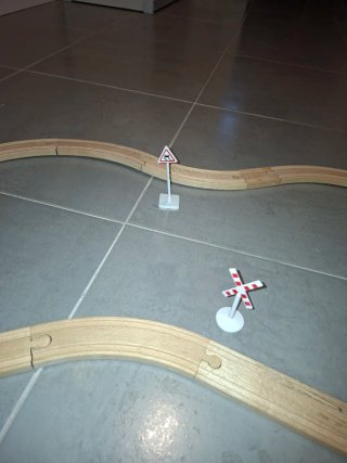 Vías de tren de madera IKEA