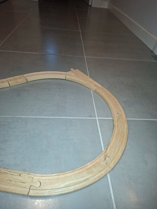 Vías de tren de madera IKEA
