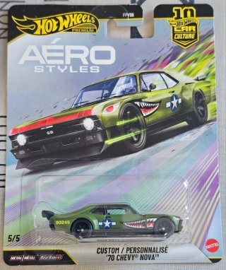 Hot Wheels Premium Aero Styles '70 Chevy Nova