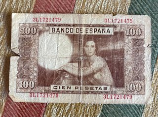 Billete 100 Pesetas Banco de España 1925