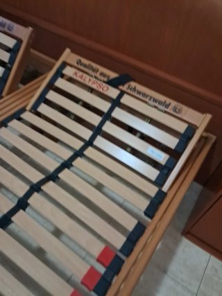 Letto articolato KALYPSO 150x190 +2 materassi in lattice