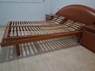 Letto articolato KALYPSO 150x190 +2 materassi in lattice