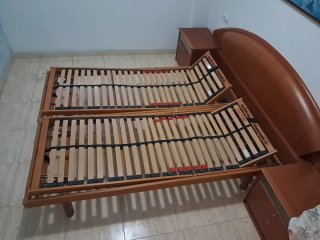 Letto articolato KALYPSO 150x190 +2 materassi in lattice