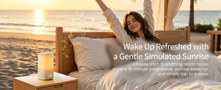 Lampada-sveglia da comodino NUOVA